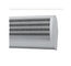 120mm Metal Shell Cross Flow Warehouse Air Curtain For Shopping Malls , Airports