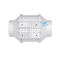 26dB 162CFM Exhaust Inline Ventilation Extractor Fan Commercial Mixed Flow Fan